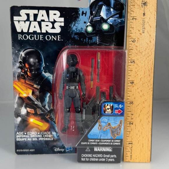 Star Wars Rogue One Collection IMPERIAL GROUND CREW 3.75" Figure Hasbro 2016 - Picture 8 of 9